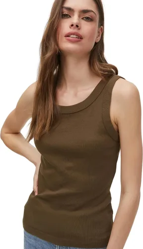 Miniatura 4 de Michael Stars Camiseta sin mangas de algodón con encuadernación ancha Paloma para mujer - Everyday Basic