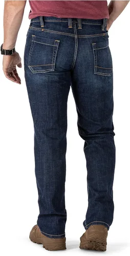 Miniatura 3 de 5.11 Tactical Defender-Flex Jeans rectos, tela elástica mecánica, bolsillos clásicos, estilo 74477