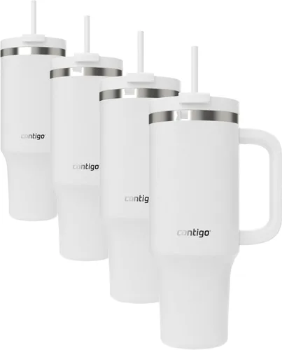 Miniatura 16 de Contigo Streeterville 30 onzas Vaso, Acero Inoxidable con Aislamiento al Vacío, Resistente a Fugas, Mantiene el Frío durante 29 Horas, Cabe