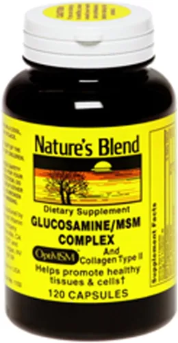 Miniatura 2 de Nature's Blend GLUCOSAM/MSM CMPLX TB 120, 079854011531