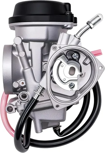 Miniatura 6 de Carburador LTZ400 compatible con Suzuki LTZ 400 LT-Z400 2003 2004 2005 2006 2007 Quadsport ATV Carb con filtro de aire, válvula de gasolina