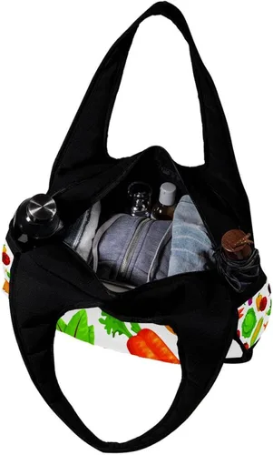 Miniatura 5 de Fresh Healthy Vegetables Travel Duffel Bag Sports Gym Bag Weekend Overnight Tote Bag for Women Men