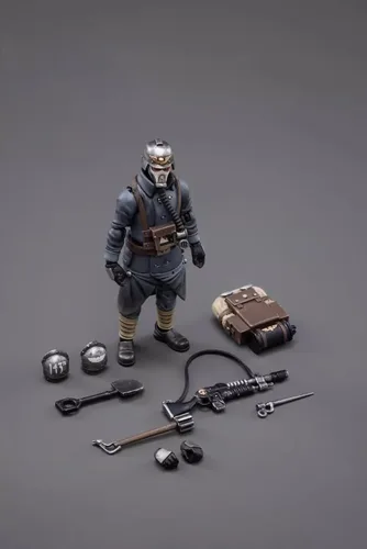 Miniatura 3 de Pipigirl JoyToy Licencia Original 1/18 Figuras de Acción de Soldados, Kits de Modelos de Guerreros Militares del Ejército de 4 Pulgadas