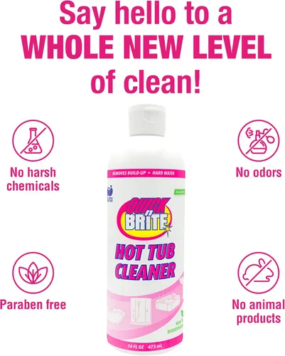 Miniatura 6 de Quick 'n Brite - Limpiador de bañera de hidromasaje resistente, gel de limpieza no abrasivo, 16 onzas (el embalaje puede variar)