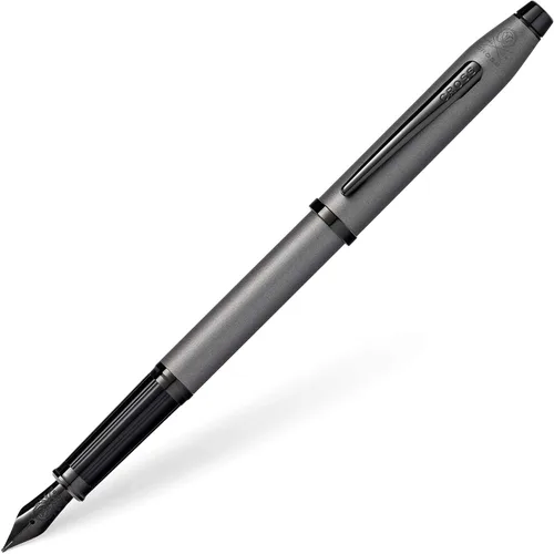 Miniatura 69 de Cross Century II - Bolígrafo de punta Selectip, lacado negro con detalles chapados en oro de 23 quilates