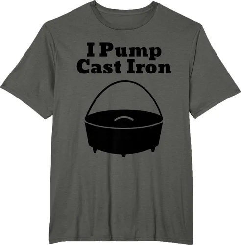 Miniatura 4 de I Pump - Camiseta de hierro fundido para cocinar al horno holandés