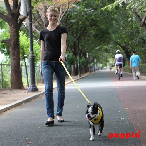 Miniatura 3 de Puppia - Arnés suave para perro, para colocarlo sobre la cabeza, sin estrangulamiento, malla transpirable de triple capa, correa de pecho ajustable