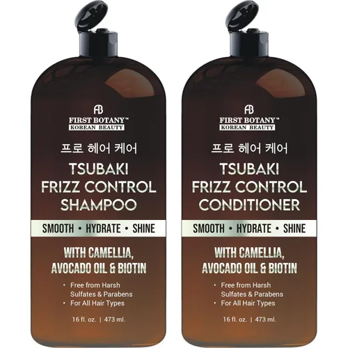 Miniatura 11 de Tsubaki Strength Repair Shampoo & Conditioner Set - Con tsubaki, biotina, niacinamida y extracto de levadura - Revive el cabello dañado promueve