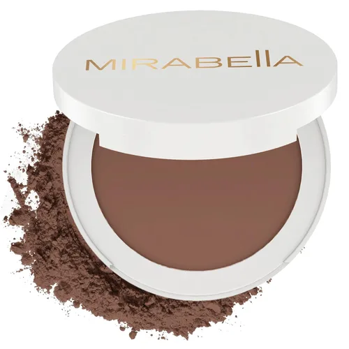 Miniatura 19 de MIRABELLA - Base Pure Press, polvo prensado HD-Finish, polvo prensado mineral construible compacto con jojoba nutritiva, maquillaje Original