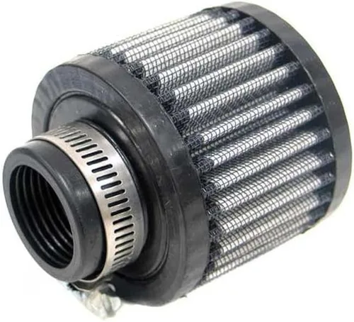 K&N Filtro de aire de ventilación/respiradero: Alto rendimiento, Premium, Lavable, Filtro de motor de repuesto: Diámetro de la brida: 1.25 pulgadas,