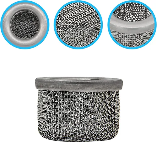 Miniatura 4 de Filtro de pantalla de filtro de entrada 181072 o 181-072 con rosca NPT de 1 pulgada de acero inoxidable para UltraMax 795 1095 1595 GMAX 3900 5900