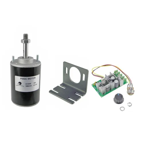 Miniatura 16 de CHANCS Motor de engranaje eléctrico de poco ruido del eje común del poder más elevado CH-3420 24V DC 7000RPM del alto esfuerzo de torsión