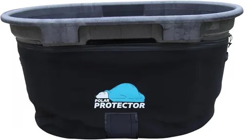 Miniatura 14 de Polar Protector - Cubierta para Tanque de Reserva Ovalado de 100 Galones Terapia de Agua con Hielo Cubierta para Baño de Hielo Cubierta de Agua Fría
