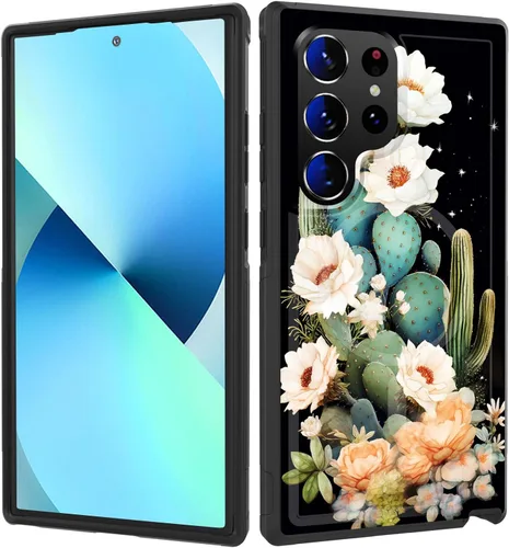 Miniatura 221 de Funda magnética para Galaxy A16 5G, [compatible con MagSafe] [protección contra caídas de grado militar] Funda resistente a prueba de golpes