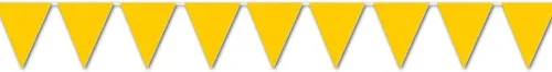 Miniatura 8 de Beistle Banderín negro para interiores y exteriores, decoración de pared de fiesta deportiva y cumpleaños, 11 pulgadas por 12 pies