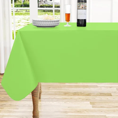 Miniatura 30 de homing - Mantel cuadrado de vinilo, mantel de plástico impermeable y a prueba de derrames con respaldo de franela, cubierta de mesa fácil de limpiar