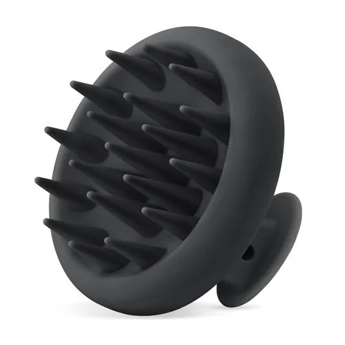 HEETA Masajeador de Cuero Cabelludo para el Crecimiento del Cabello, Exfoliador de Cuero Cabelludo con Cerdas Suaves, Diseño de Silicona Integrado,
