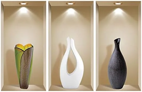 Miniatura 7 de NR1 - Juego de calcomanías de pared 3D, decoración de pared 3D, calcomanías de pared para sala de estar, calcomanías de pared para dormitorio