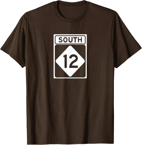 Miniatura 56 de Highway 12 South NC Outer Banks North Carolina Hwy - Camiseta, Negro, S