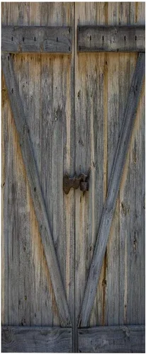 Miniatura 77 de Calcomanías 3D para puerta, murales para despegar y pegar, cocodrilo negro, calcomanías de pared, autoadhesivas, extraíbles, impermeables, de PVC