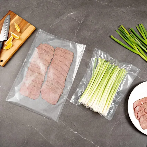 Miniatura 2 de Fresh Hero - Bolsas selladoras al vacío de 18 x 12 pulgadas, 100 bolsas de almacenamiento de alimentos, 3 mil de grosor, para microondas, bolsas