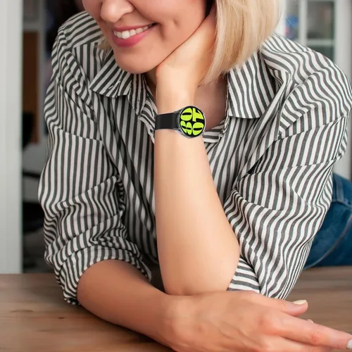 Miniatura 7 de (Paquete de 4) Funda Protectora de Pantalla Compatible para Samsung Galaxy Watch 6 de 40 mm (Versión 2023) Funda de Silicona Protectora Completa