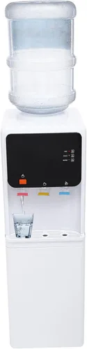 Miniatura 11 de Dispensador de agua caliente y fría, dispensador de enfriador de agua de carga superior de 5 galones, 3 ajustes de temperatura, dispensador