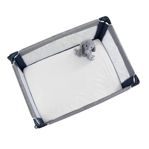 Miniatura 6 de American Baby Company Heavenly Soft N Play - Sábana bajera de felpilla suave de 27 x 39 pulgadas, cálida y acogedora, color azul, para niños