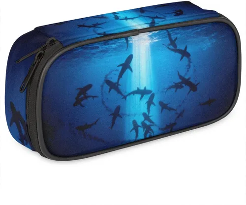 Miniatura 10 de Estuche de cuero blanco de béisbol 3D para lápices, organizador de papelería de gran capacidad, bolsa para lápices con agua y fuego para niños