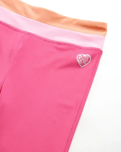 Miniatura 6 de Body Glove Conjunto de pantalones cortos activos para niña, camiseta de 4 piezas, camiseta sin mangas, pantalones cortos de ciclismo con leggings