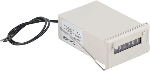 Miniatura 12 de Contador electromagnético CSK6-NKW Contador de pulso de 6 dígitos (DC 12V)
