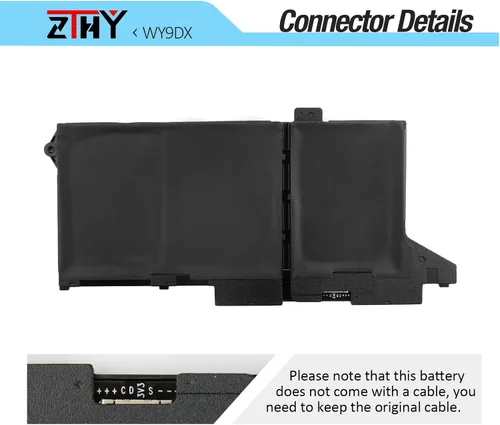 Miniatura 4 de WY9DX - Batería para portátil de 42 Wh, 3 celdas, repuesto para Dell Latitude 14 5420 15 5520 Precision 15 3560 Series P137G P137G001 P104F P104F001
