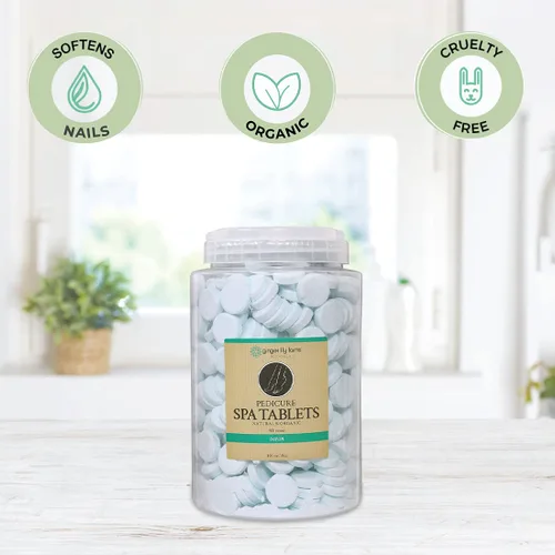 Miniatura 3 de Ginger Lily Farms Botanicals - Tabletas de spa de pedicura, naturales y orgánicas, repone la humedad, suaviza y acondiciona la piel, aroma oceánico