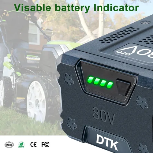 Miniatura 4 de DTK Batería de repuesto para batería Kobalt 80V 2800mAh KB2580-06 KB680-06 KB580-06 KB280-06 KB280-06 Baterías inalámbricas de iones de litio