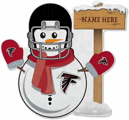 Miniatura 10 de Rico Industries NFL Arizona Cardinals - Banderín de corte con forma de corona de muñeco de nieve, decoración para el hogar y la sala de estar