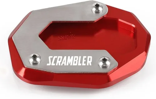 KAnduo Para Ducati para Scrambler 2014 2015 2016 2017 2018 2019 2020 2021 2022 2023 Extensor de pie lateral de pie almohadilla de soporte placa de