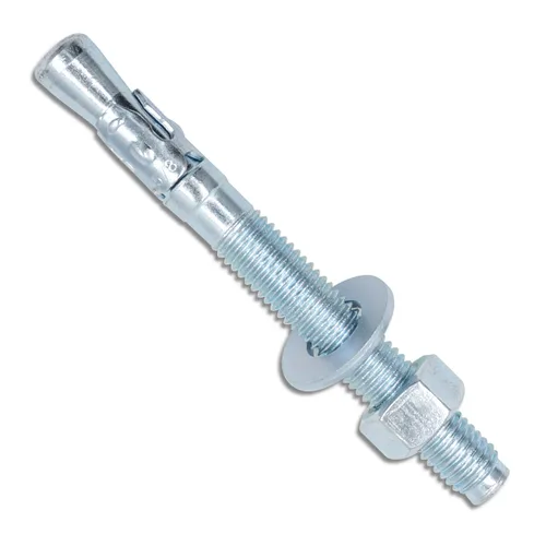 Miniatura 11 de Anclaje de cuña de 3/8" x 3-1/2", anclajes de hormigón chapados en zinc, sujetadores de pernos de expansión resistentes para ladrillos/bloques