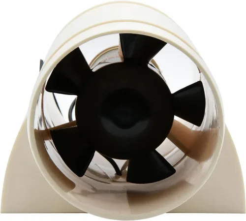 Miniatura 3 de Vinland Marine Soplador de sentina ABS moldeado por inyección Ø3 de diámetro, sistema de 12 voltios, fusible de 2.7 A; 2.5 amperios; 158 CFM
