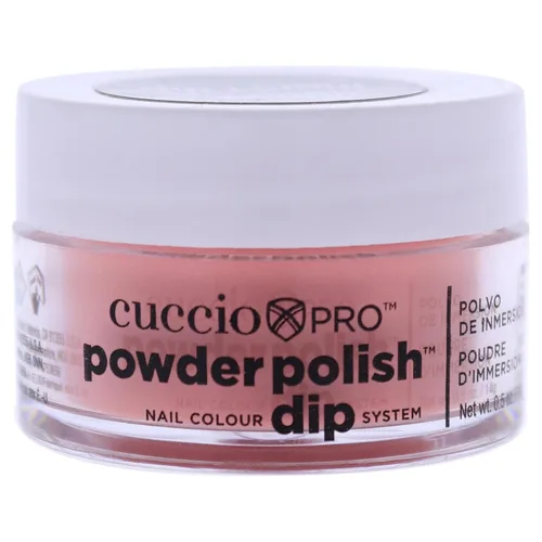 Miniatura 55 de Cuccio Colour Powder - Esmalte de uñas, A Kiss In Paris, 1.6 onzas