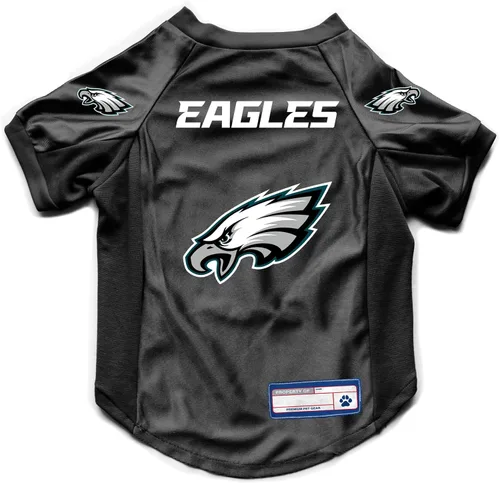 Miniatura 32 de Littlearth Camiseta elástica para mascotas de la NFL, equipos con licencia oficial, tallas disponibles de XS a XL Buffalo Bills