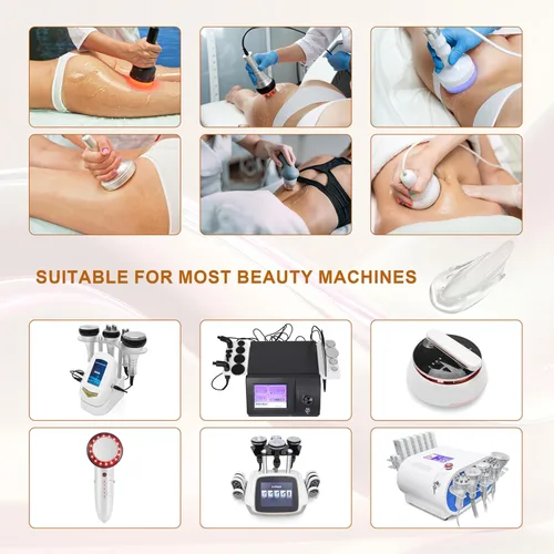 Miniatura 4 de Elitzia Gel de 5 piezas para el cuidado facial del cuerpo máquina de belleza ETCOM01 10.58 oz/pcs (gel de compacidad de fibro)