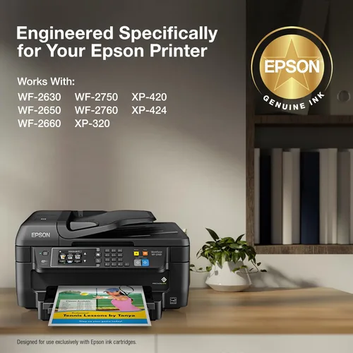 Miniatura 3 de Epson 220 DURABrite Ultra Ink - Paquete combinado de cartuchos de color y negro de capacidad estándar (T220120-BCS) funciona con Workforce WF-2630
