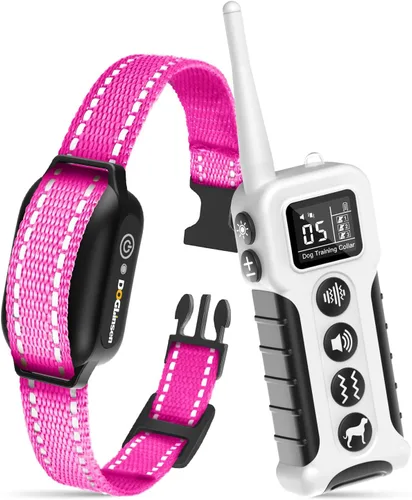 Miniatura 10 de Collar de entrenamiento para perros sin choque, collar vibratorio para perros pequeños, medianos y grandes, sin golpes, sin puntas