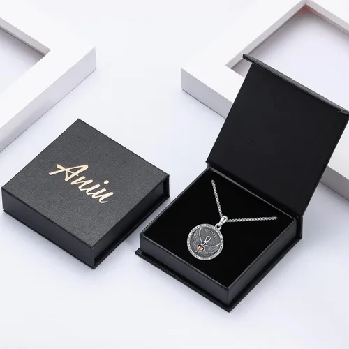 Miniatura 7 de Aniu Collar de plata de ley S925 de San MiguelSan CristópaloSan BenitoSan Jesús para hombres y mujeres, arcángel, RaguelUriel, colgante de amuleto