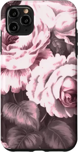 Miniatura 13 de iPhone 16 Vintage Classic Rose Flower Pattern in Pink Case