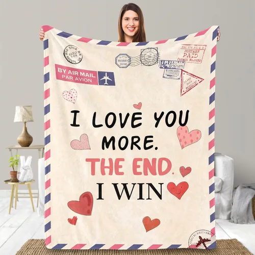 Miniatura 11 de UFOORO Manta para hija, manta de forro polar suave con diseño de oso abrazo de oso, regalo sincero de padre a hija, el mejor regalo para hijas