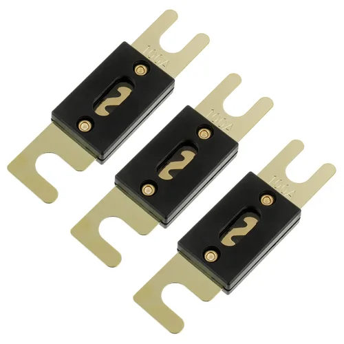 Miniatura 21 de BOJACK Fusible de hoja ANL de 300 amperios y 32 V CC para sistema de audio y video de automóvil (paquete de 3)