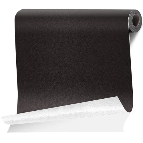 Miniatura 21 de Cahomo - Cinta de parches autoadhesivos para reparación de cuero para sofás - 8x11 pulgadas, kit de reparación de vinilo y cuero para muebles, Café