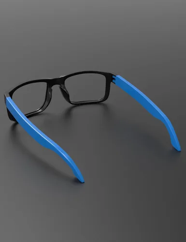 Miniatura 5 de Patillas de repuesto compatibles con gafas de sol Oakley Holbrook OO9102/Holbrook XL/Holbrook Asian Fit - Azul cielo