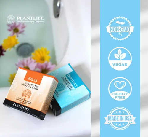 Miniatura 3 de Plantlife Balance Therapy - Sales de baño de aromaterapia naturales directamente de la planta, equilibrar, calmar y liberar tensión en el cuerpo